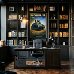 M1 Combat Car Legacy of Strength Poster