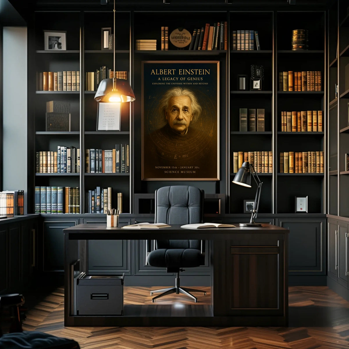 Albert Einstein A Legacy of Genius Poster