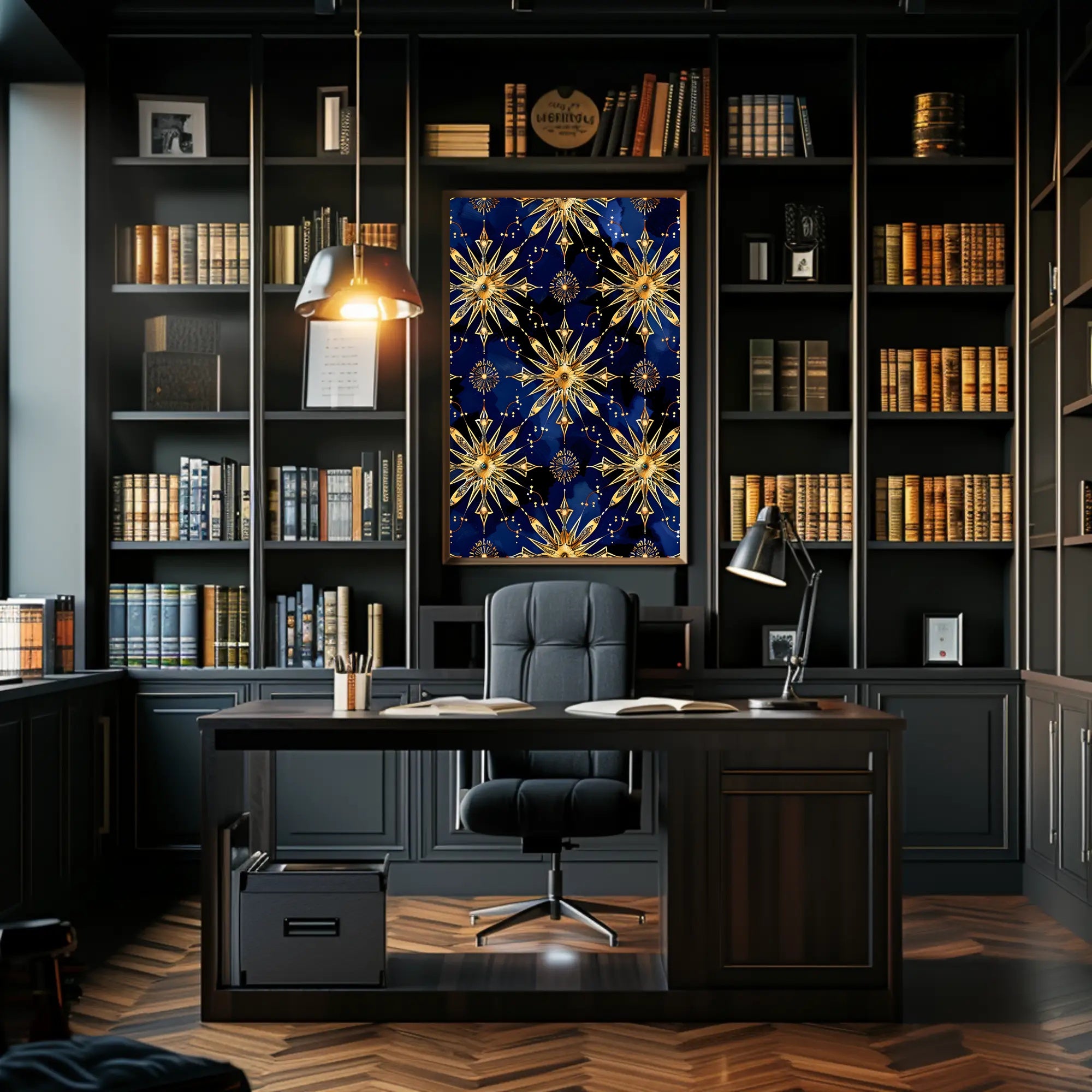Celestial Elegance Art Print: Space or Astronomy Poster