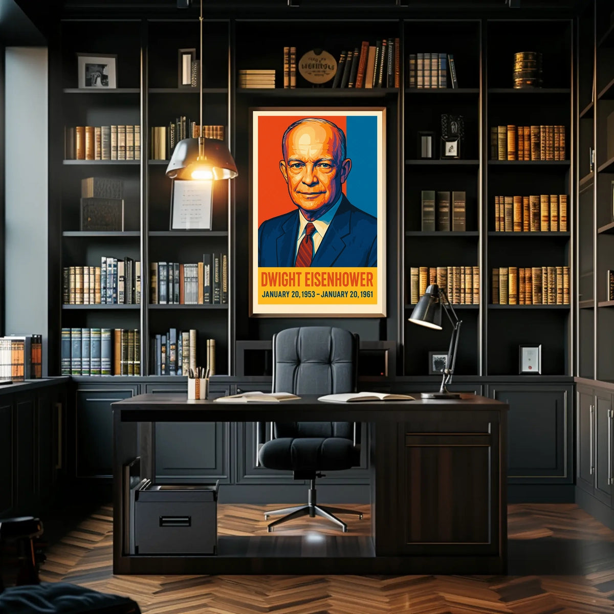 Dwight Eisenhower Presidential Tenure Poster