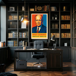 Dwight Eisenhower Presidential Tenure Poster