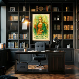 Saint Catherine of Alexandria Poster