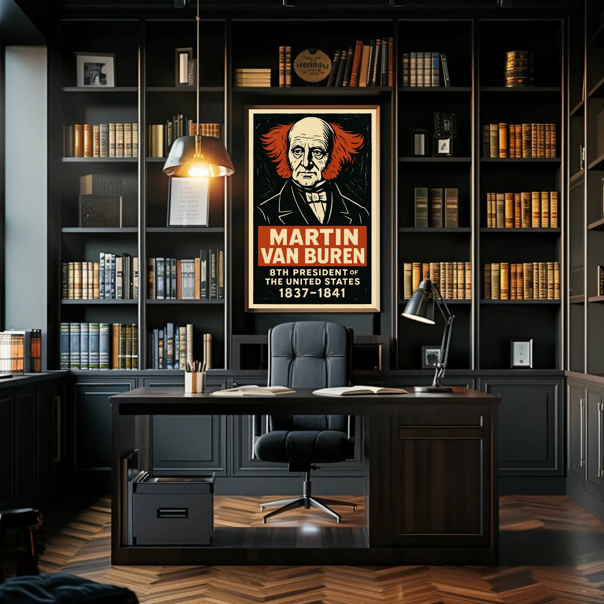 Martin Van Buren 8th President Poster