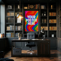 Vibrant Design Template Poster PosterGoat