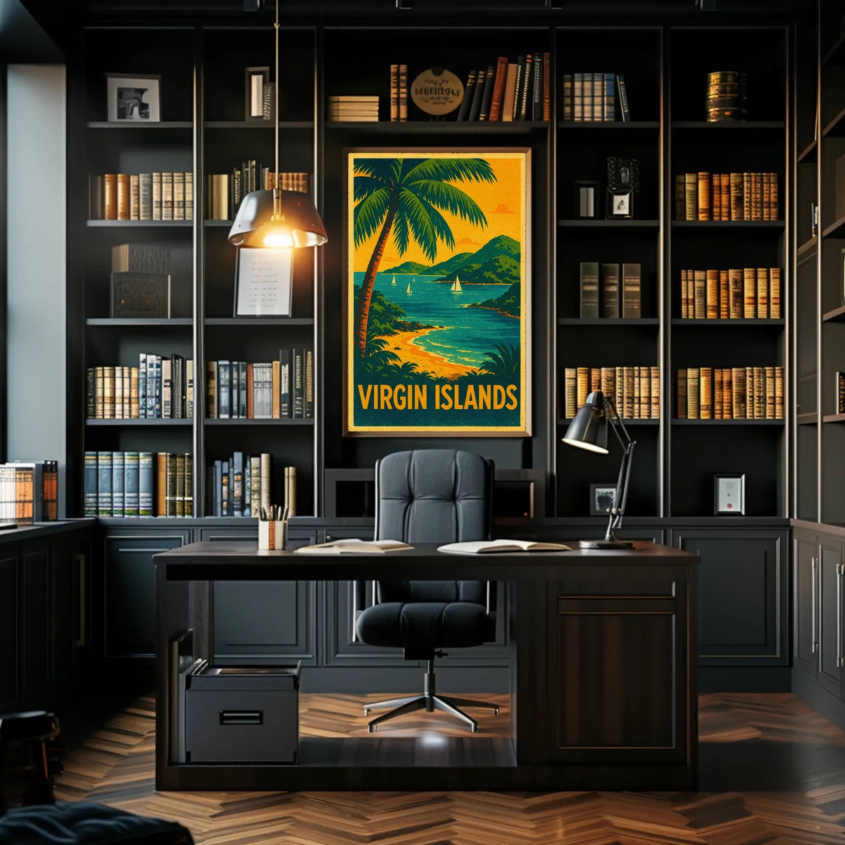 Virgin Islands Paradise Poster