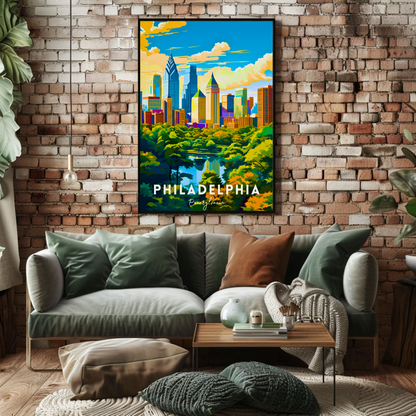 Philadelphia Travel Poster