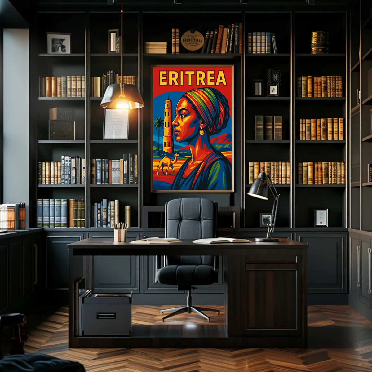 Eritrea A Vibrant Tribute Poster