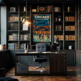 Chicago The Heart Of Winter Poster