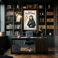 Saint Faustina Poster PosterGoat