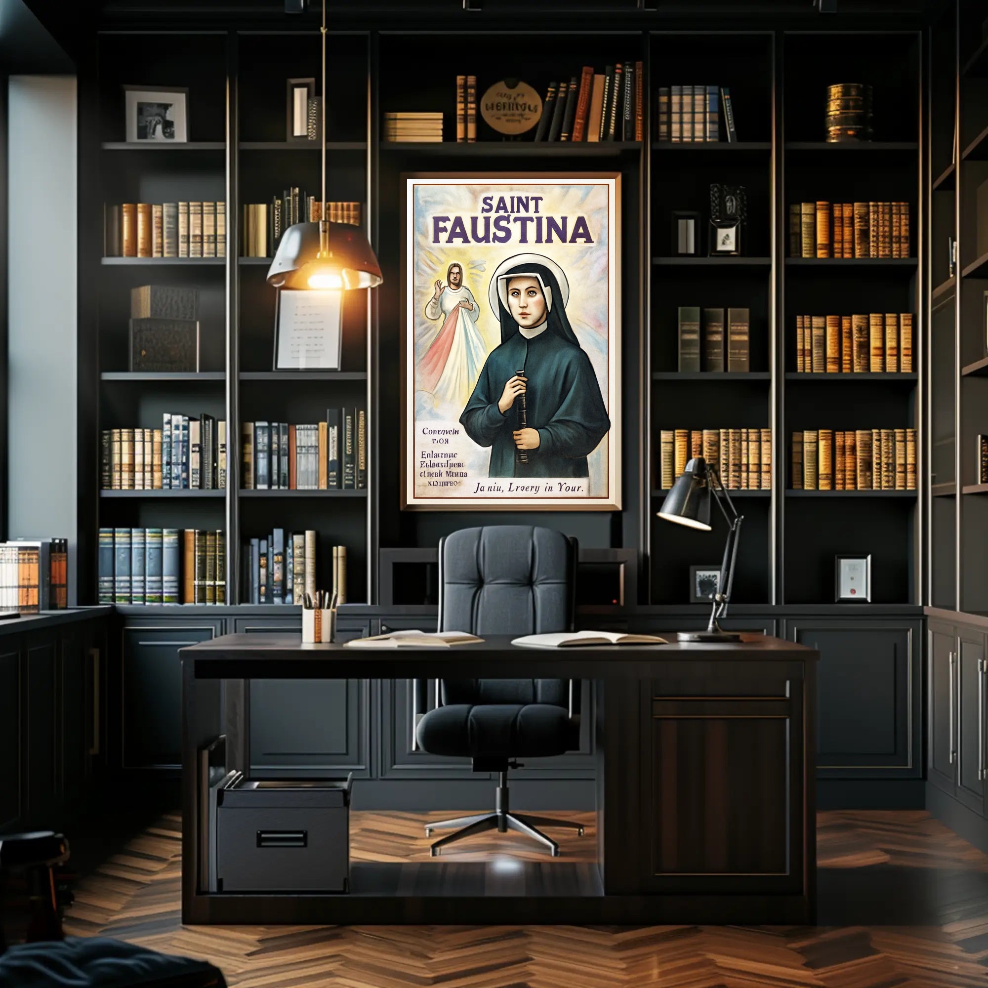 Saint Faustina Poster PosterGoat