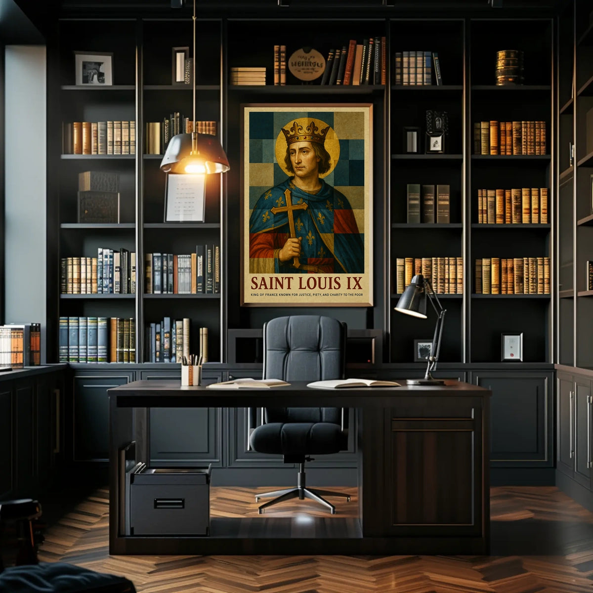Saint Louis Ix King Of France Poster