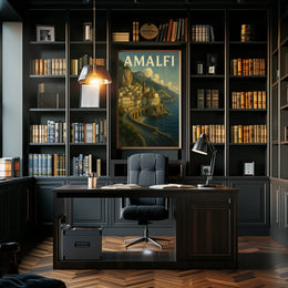 Amalfi Coast Serenity Poster