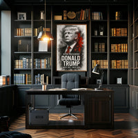 Donald Trump 47th President Poster