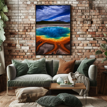 Yellowstone National Park Poster