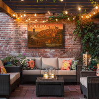 Toledo City of Three Cultures Travel Poster