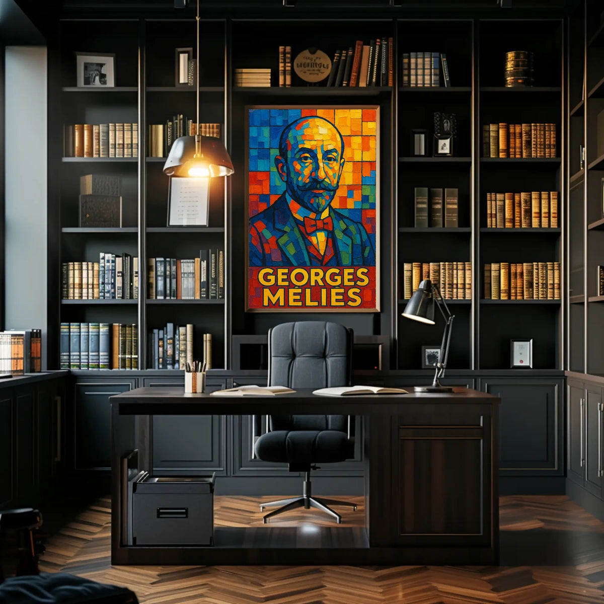 Georges Méliès A Vibrant Tribute Poster