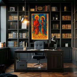 Sts. Perpetua And Felicity Poster