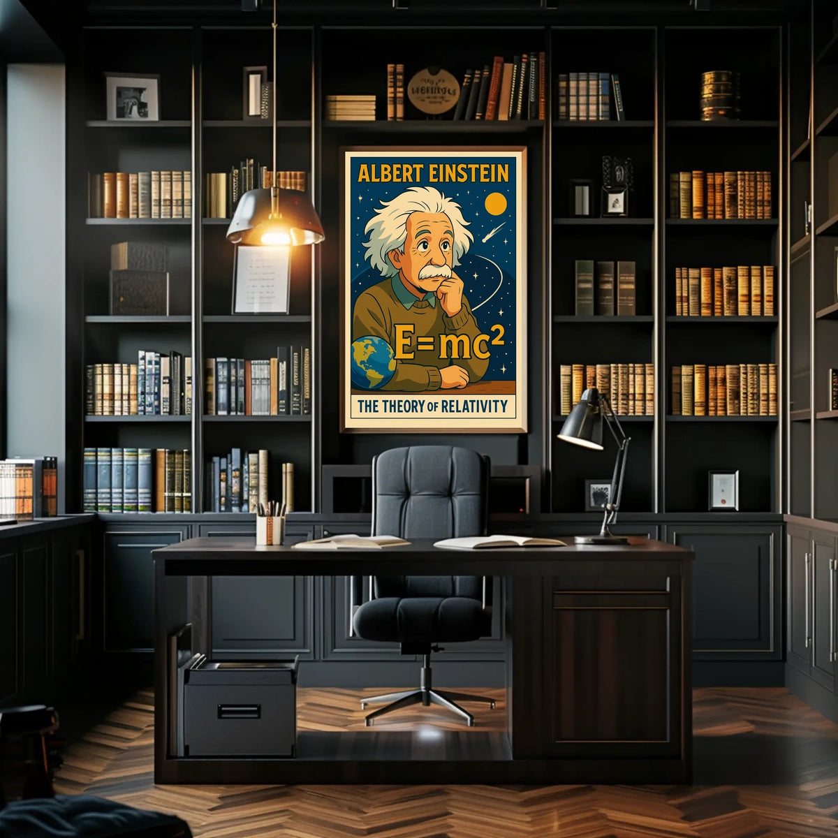 Albert Einstein The Theory Of Poster