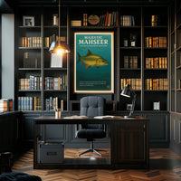 Majestic Mahseer Poster PosterGoat