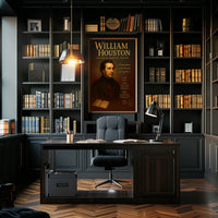 William Houston Pioneer of Visionary Thought Poster