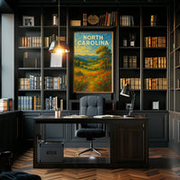 North Carolina Landscape Poster