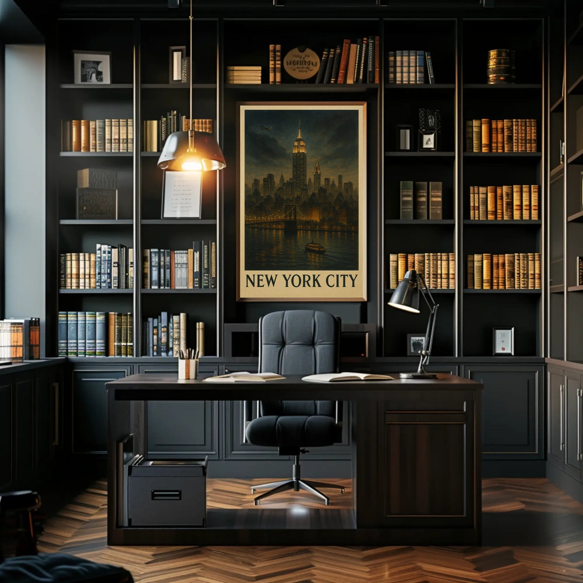 New York City Skyline Poster