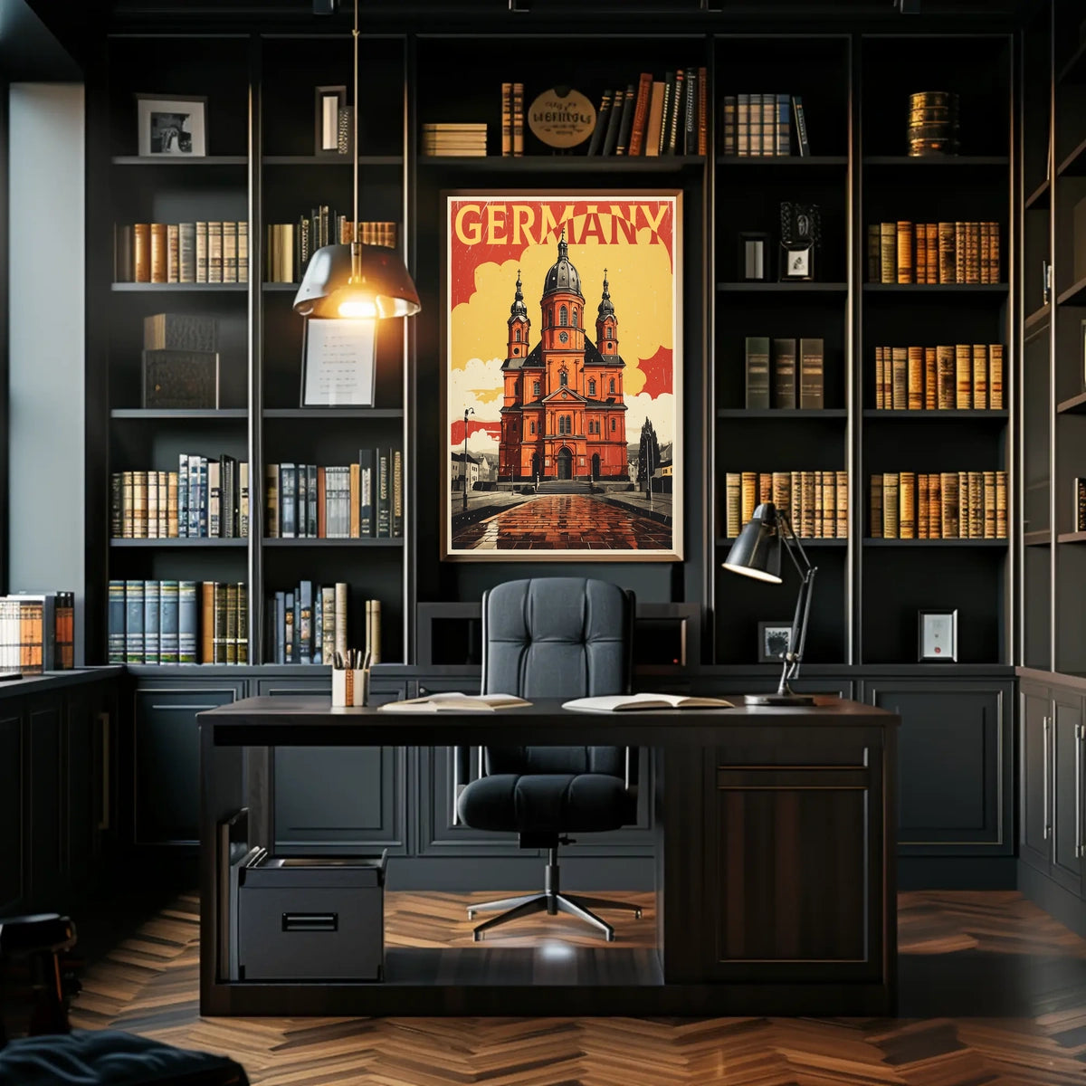 Germany Architectural Poster