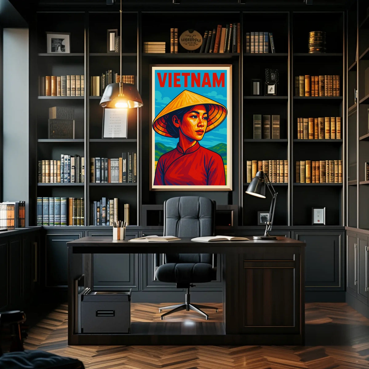 Vietnam Cultural Portrait Poster