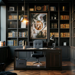 Cozy Winter Scene Poster