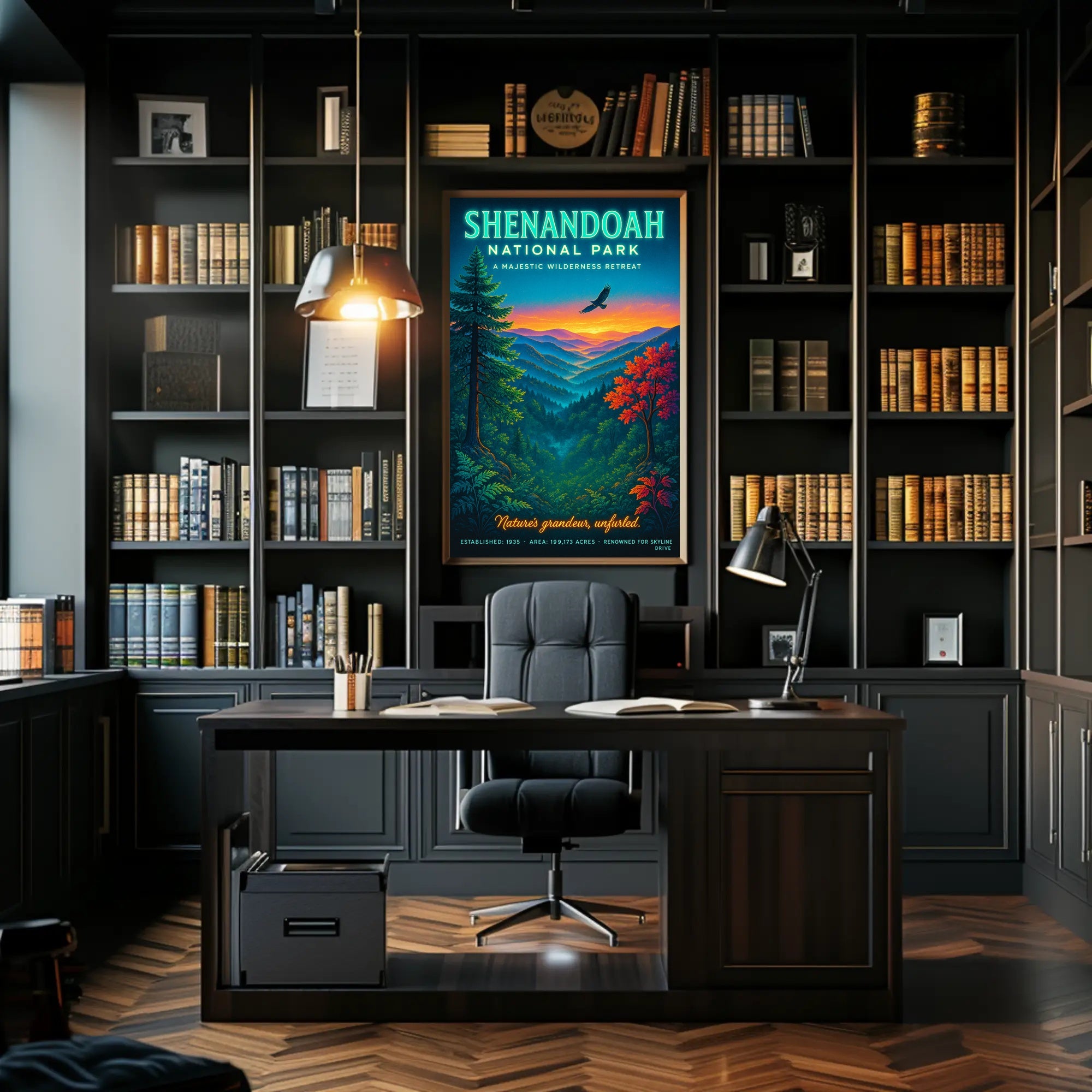 Shenandoah National Park Poster PosterGoat