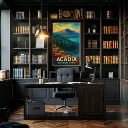Abstract Acadia Poster Museum Quality Print For Home Decor