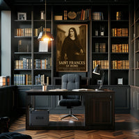 Saint Frances Of Rome Poster