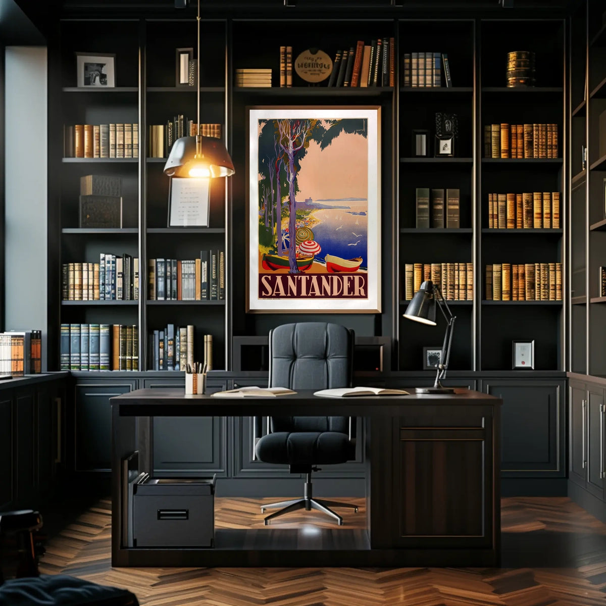 Santander Coastal Retreat Poster