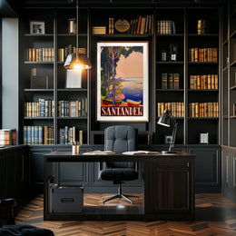 Santander Coastal Retreat Poster