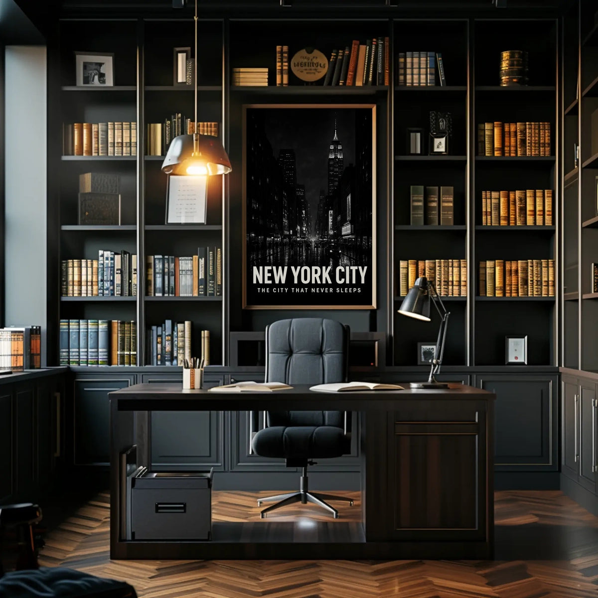 New York City The City That Never Sleeps Poster