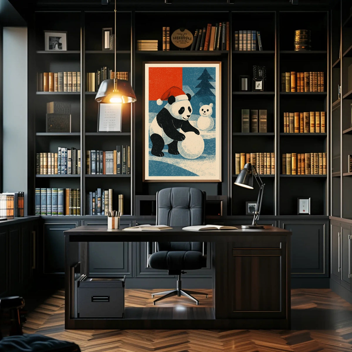 Panda Wonderland Poster