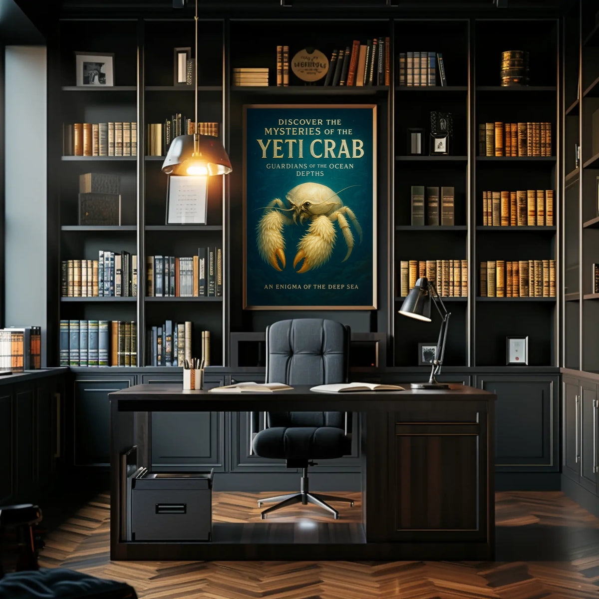Discover the Mysteries of the Yeti Crab Poster