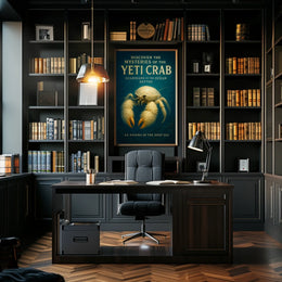 Discover the Mysteries of the Yeti Crab Poster