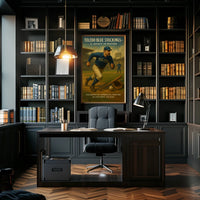 Toledo Blue Stockings A Legacy In Poster