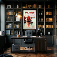 Lago Di Garda Travel Poster