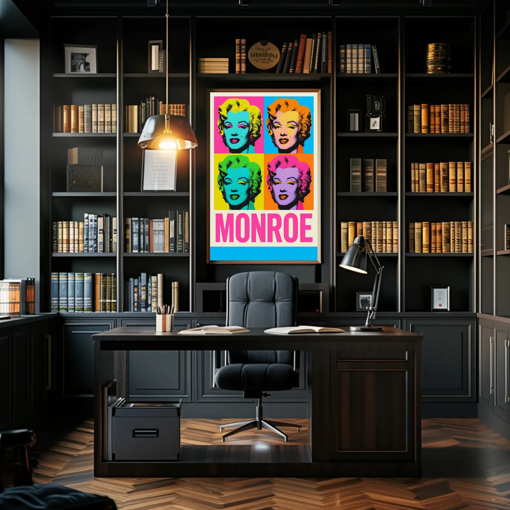 Pop Art Icon Monroe Poster PosterGoat