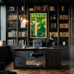 Brazil Travel Poster