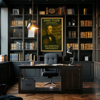 Accidental President John Tyler Historical or Presidential Poster