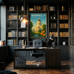 Sacramento, CA Californias Capital City Poster