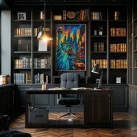 New York City Vibes Poster Wall Art Print NYC Decor