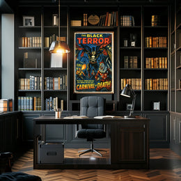 The Black Terror Carnival of Death Poster