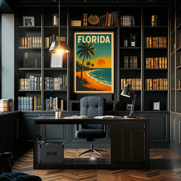Florida Sunset Poster