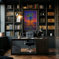Colchagua Valley Vineyard Art: Mystical Chilean Landscape