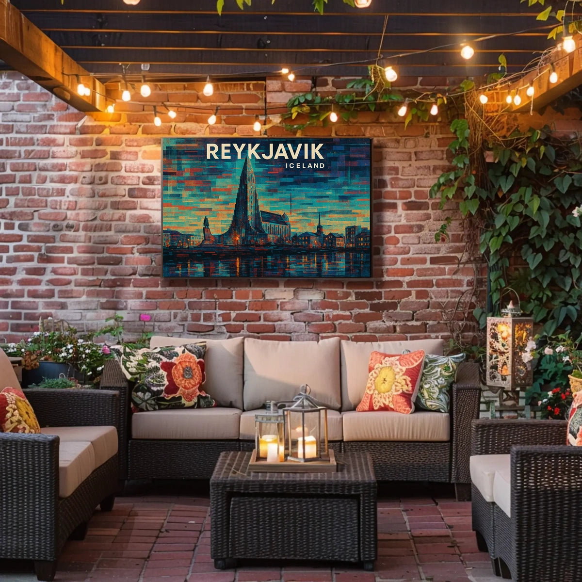 Reykjavik, Iceland Poster