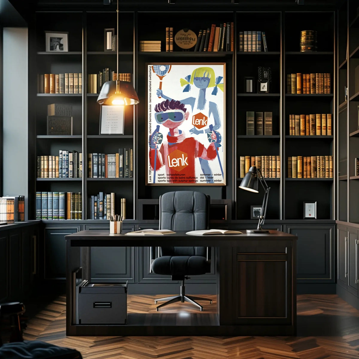 Lenk Sport And Spa Destination Poster